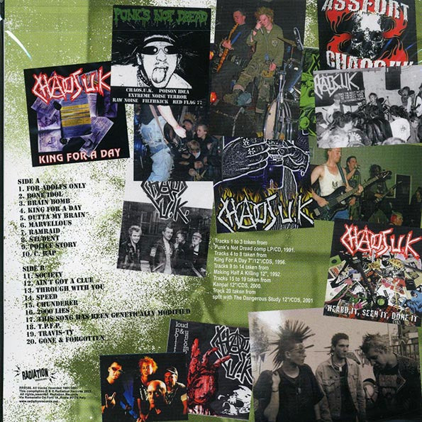 Chaos UK - Kings For A Day: The Vinyl Japan Years: 1991-2001 (ltd. ed.) (green vinyl)