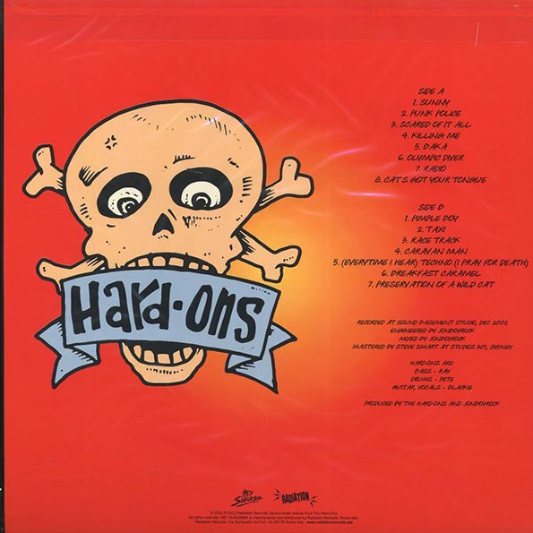 Hard-Ons - Very Exciting! (ltd. 500 copies made) (red vinyl)