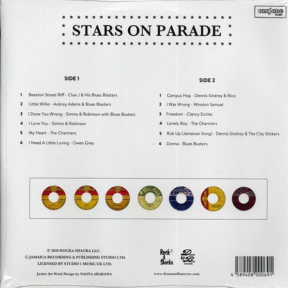 Clancy Eccles, The Charmers, Clue J & His Blues Blasters, Etc. - Stars On Parade (Japan press)