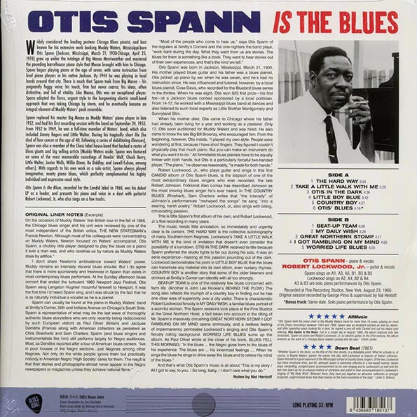 Otis Spann - Otis Spann Is The Blues (+bonus track) (180g)