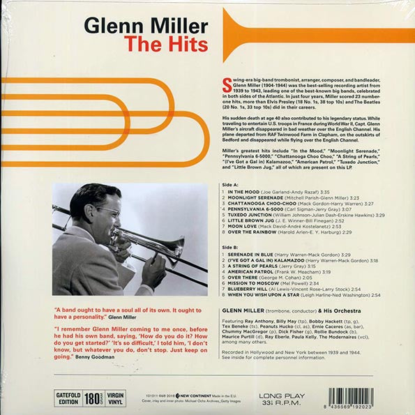 Glenn Miller - The Hits (180g)