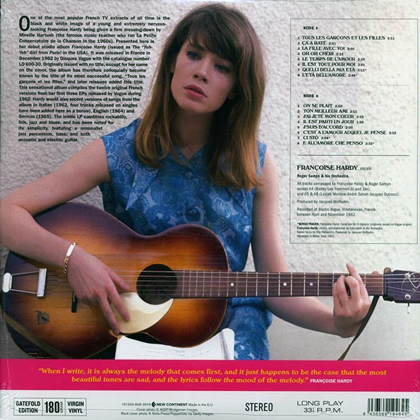 Francoise Hardy - Tous Les Garcons Et Les Filles (+4 bonus tracks) (180g)
