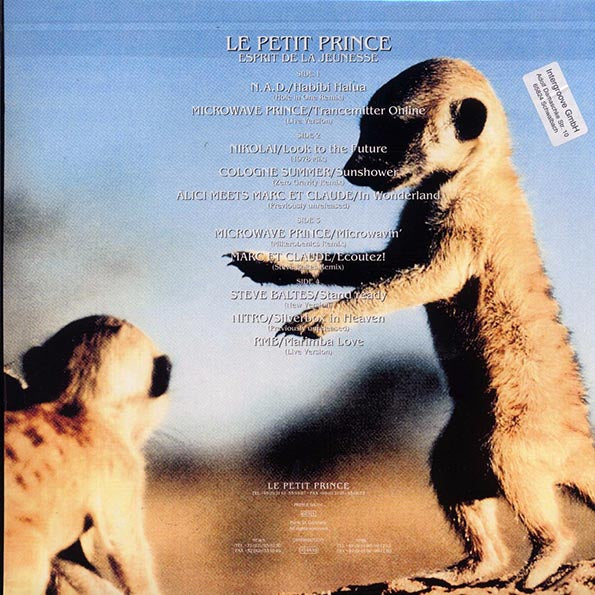 Nitro, Microwave Prince, Cologne Summer, RMB, Etc. - Esprit De La Jeunesse Special DJ Edition (1994 ORIGINAL PRESS) (orig. press)