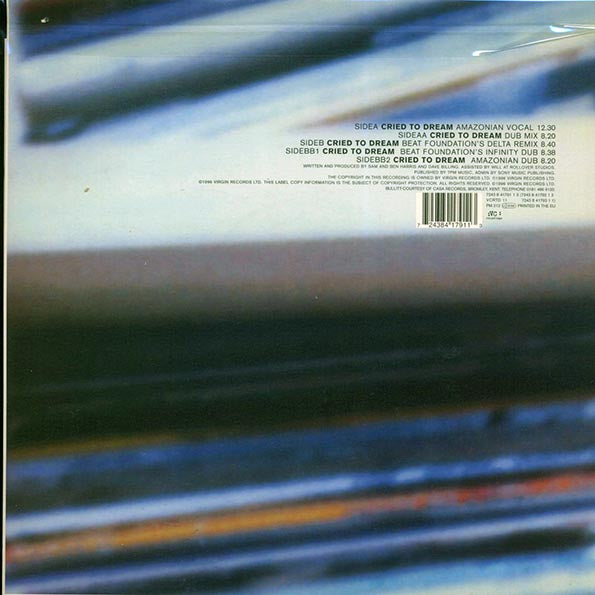 Bullitt - Cried To Dream (1996 ORIGINAL PRESS) (2xLP)