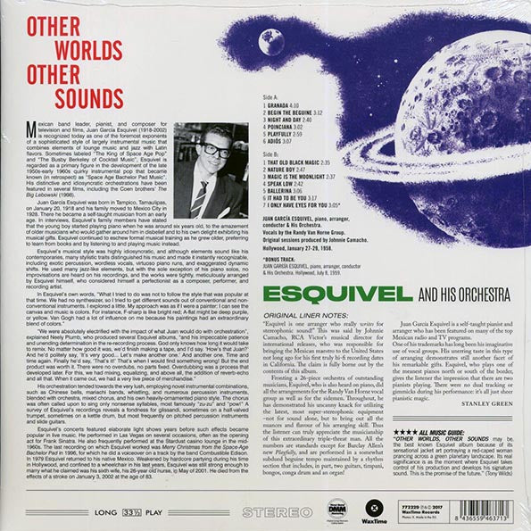 Esquivel & His Orchestra - Other Worlds Other Sounds (+bonus track) (180g)