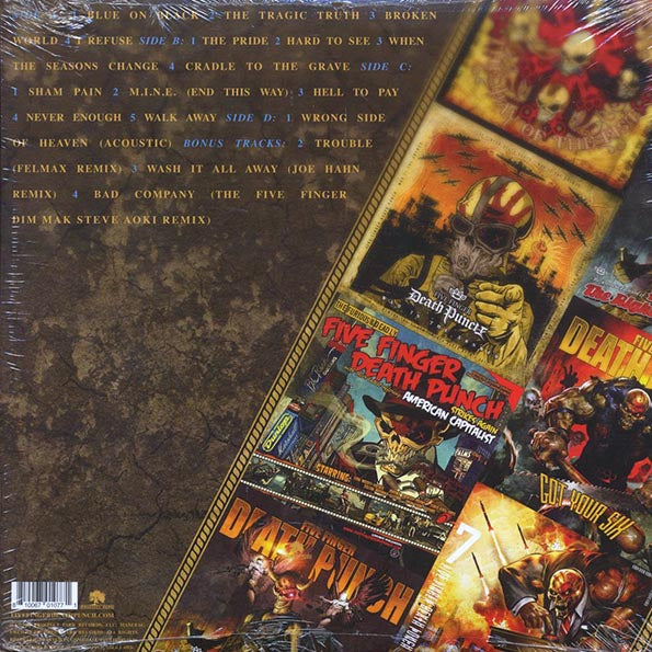 Five Finger Death Punch - A Decade Of Destruction Volume 2 (ltd. ed.) (2xLP) (cobalt vinyl)