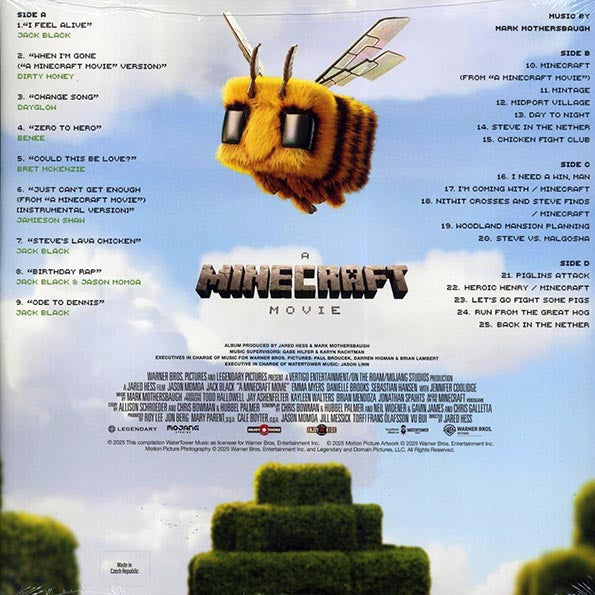 Various - A Minecraft Movie: Original Motion Picture Soundtrack (ltd. 500 copies made) (2xLP) (blue vinyl)