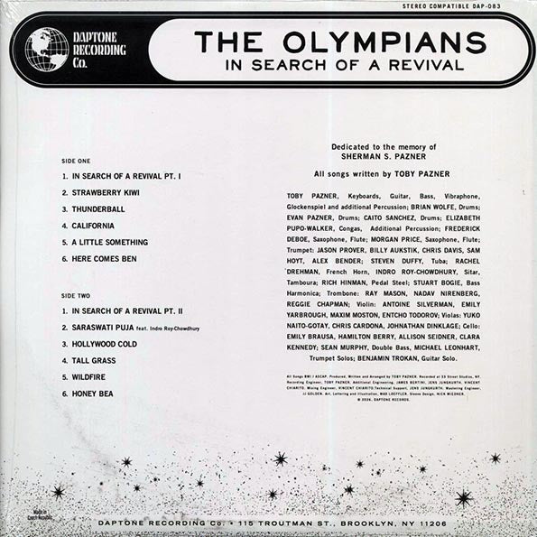 The Olympians - In Search Of A Revival