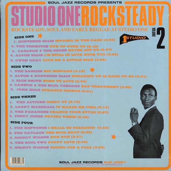 Alton Ellis, Slim Smith, The Gaylads, The Paragons, Delroy Wilson, Etc. - Studio One Rocksteady Volume 2: Rocksteady, Soul And Early Reggae At Studio One, The Soul Of Young Jamaica (2xLP)