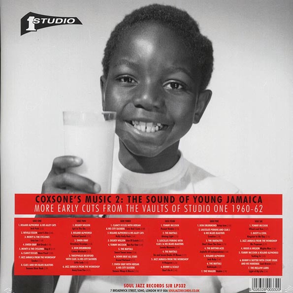 Don Drummond, Roland Alphonso, The Maytals, Owen Gray, Tommy McCook, Etc. - Coxsone's Music 2: The Sound Of Young Jamaica, More Early Cuts From The Vaults Of Studio One 1959-63 (3xLP)