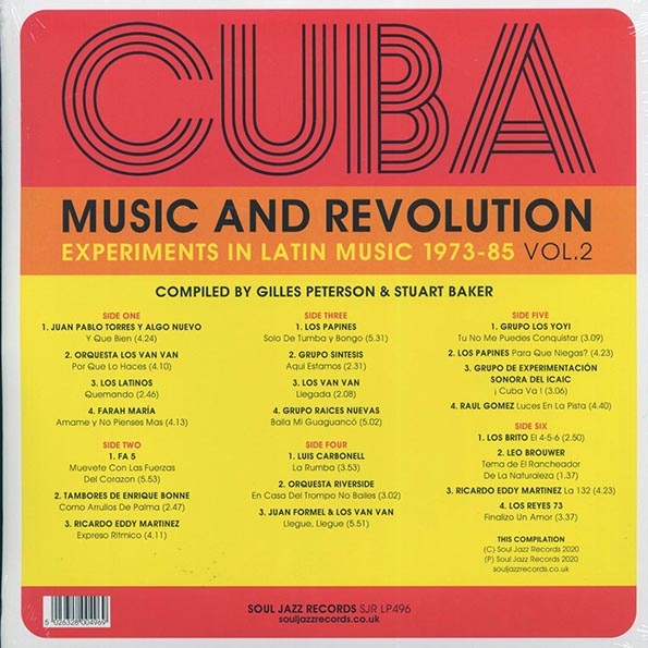Various - Cuba Music And Revolution Volume 2: Culture Clash In Havana Cuba, Experiments In Latin Music 1973-85 (3xLP)