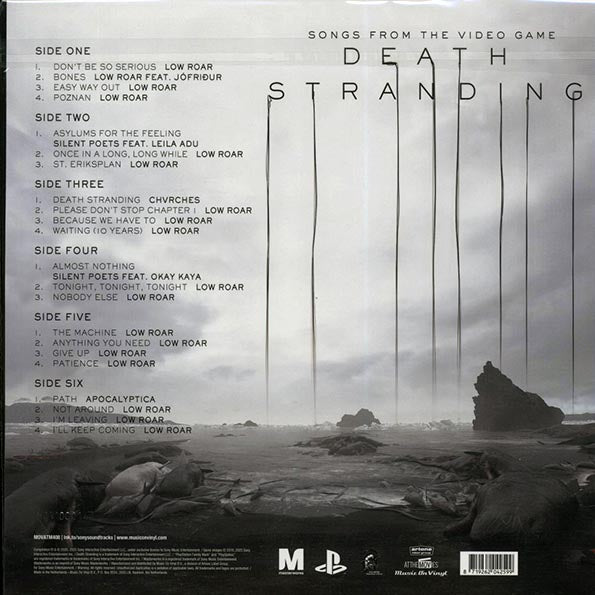 Chvrches, Low Roar, Apocalyptica, Silent Poets - Death Stranding: Songs From The Video Game (ltd. ed.) (3xLP) (black/white marbled vinyl)