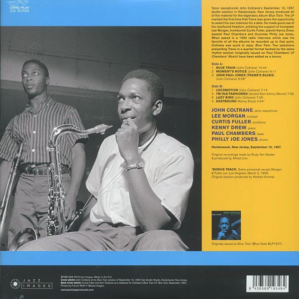 John Coltrane - Blue Train (+2 bonus tracks) (ltd. ed.) (180g)