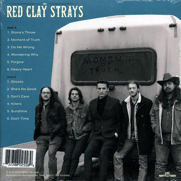 The Red Clay Strays - Moment Of Truth (clear glitter vinyl)