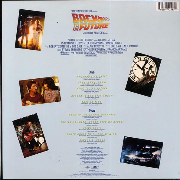 Huey Lewis & The News, Etta James, Eric Clapton, Etc. - Back To The Future: Music From The Motion Picture Soundtrack (orange vinyl)