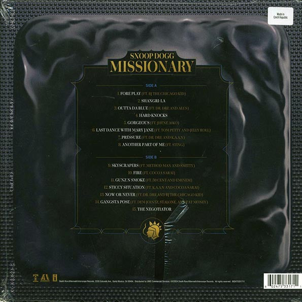 Snoop Dogg - Missionary (picture disc)