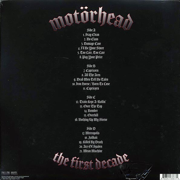 Motorhead - The First Decade: Live (ltd. ed.) (2xLP) (red vinyl)