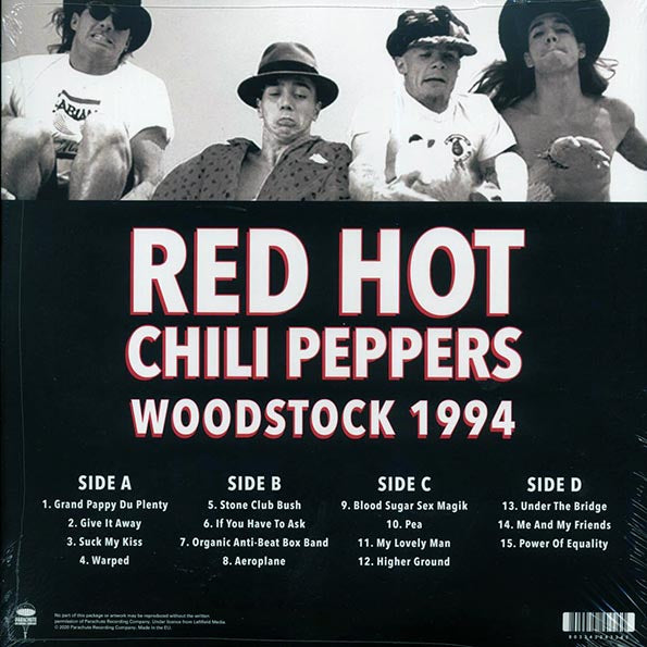 Red Hot Chili Peppers - Woodstock 1994 (2xLP)