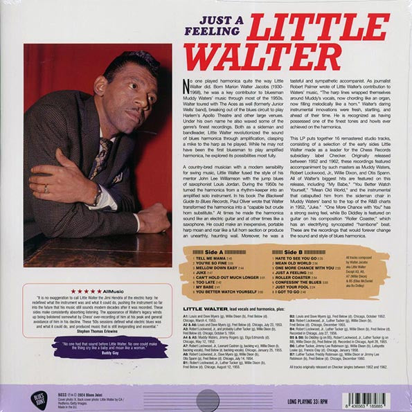 Little Walter - Just A Feeling (ltd. ed.) (180g)
