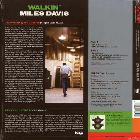 Miles Davis - Walkin’ (+bonus track) (ltd. ed.) (180g) (green vinyl) (remastered)