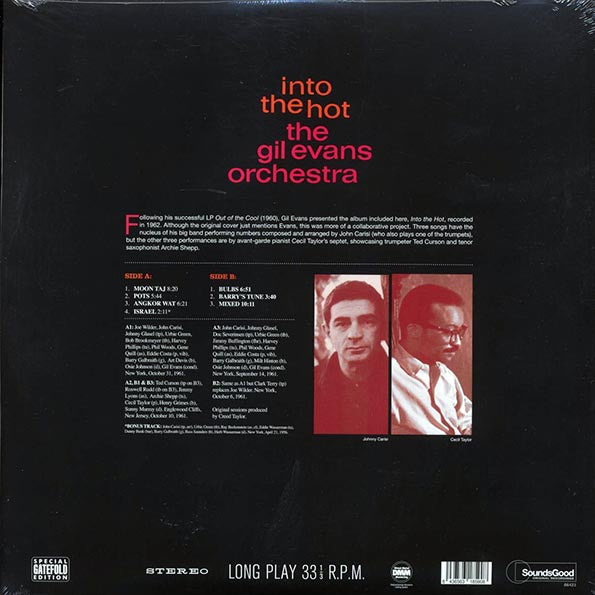Gil Evans Orchestra - Into The Hot (+bonus track) (ltd. ed.) (180g)
