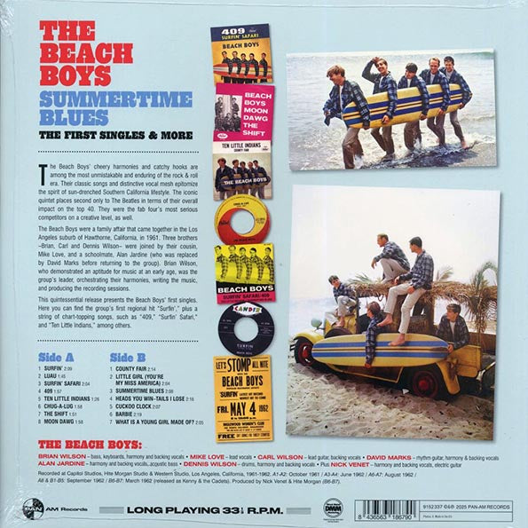 The Beach Boys - Summertimes Blues: The First Singles & More (ltd. ed.) (180g)