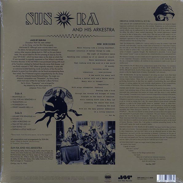 Sun Ra - Jazz By Sun Ra (+bonus track) (ltd. ed.) (180g)