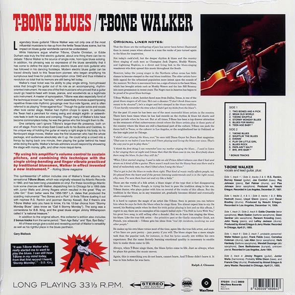 T-Bone Walker - T-Bone Blues (+2 bonus tracks) (ltd. ed.) (180g)