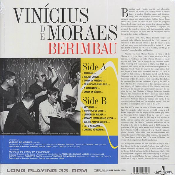Vinicius De Moraes - Berimbau (+bonus tracks) (ltd. ed.) (180g)