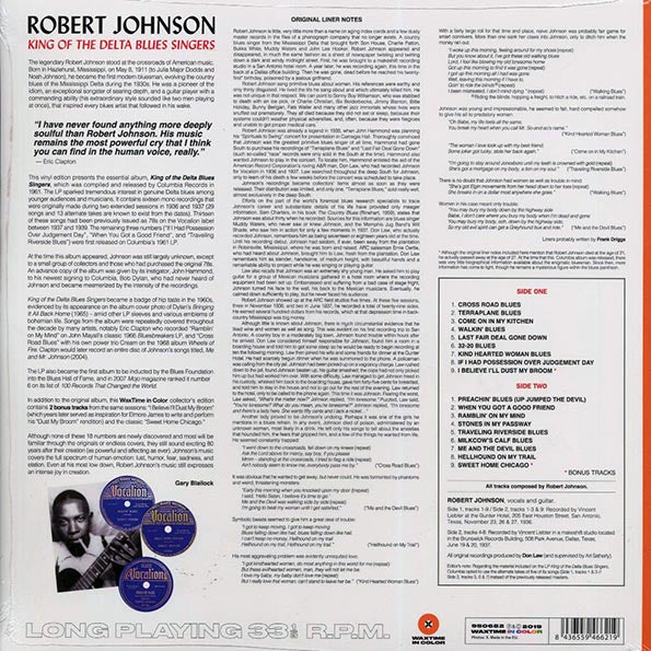 Robert Johnson - King Of The Delta Blues Singers (+2 bonus tracks) (ltd. ed.) (180g) (orange vinyl)