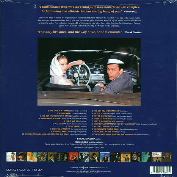 Frank Sinatra - The Hits (20 tracks) (ltd. ed.) (180g) (blue vinyl)