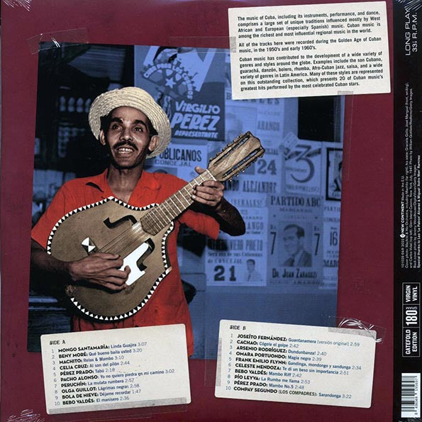 Mongo Santamaria, Machito, Perez Prado, Celia Cruz, Etc. - Dundunbanza! Essential Cuban Classics (20 tracks) (ltd. ed.) (180g)