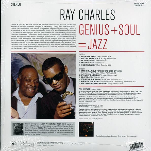 Ray Charles - Genius + Soul = Jazz (+bonus track) (ltd. ed.) (180g)