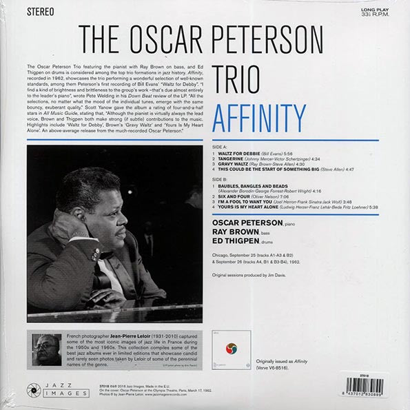 Oscar Peterson Trio - Affinity (ltd. ed.) (180g)