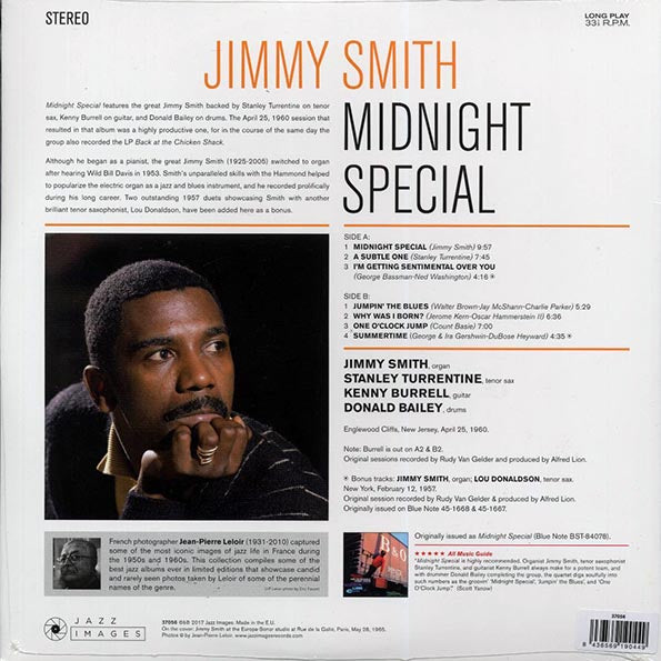 Jimmy Smith - Midnight Special (+2 bonus tracks) (ltd. ed.) (180g)