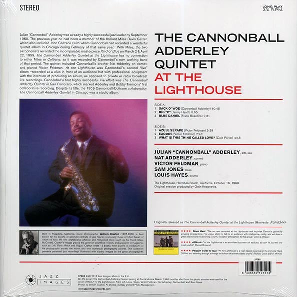 The Cannonball Adderley Quintet - At The Lighthouse (ltd. ed.) (180g)