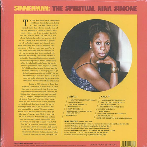 Nina Simone - Sinnerman: The Spiritual Nina Simone (ltd. ed.) (180g) (red vinyl)
