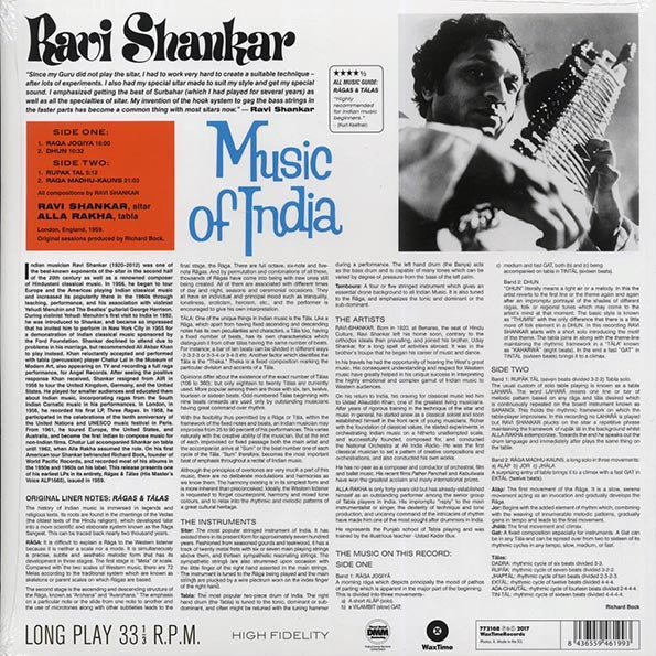 Ravi Shankar, Alla Rakha - Ragas And Talas (ltd. ed.) (180g)