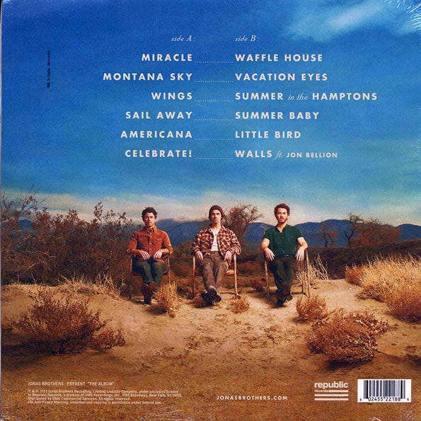Jonas Brothers - The Album (sea blue vinyl)