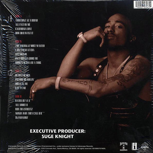 2Pac - All Eyez on Me (30th Anniv. Ed.) (2xLP) (concrete swirl vinyl)