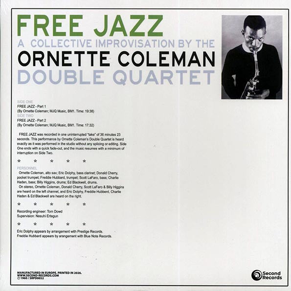 Ornette Coleman Double Quartet - Free Jazz (180g)