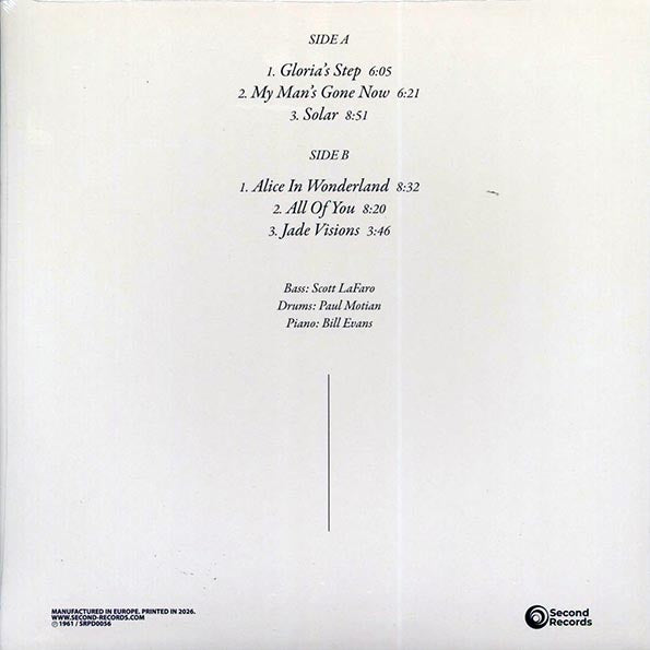 Bill Evans Trio - Sunday At The Village Vanguard (180g) (clear vinyl)