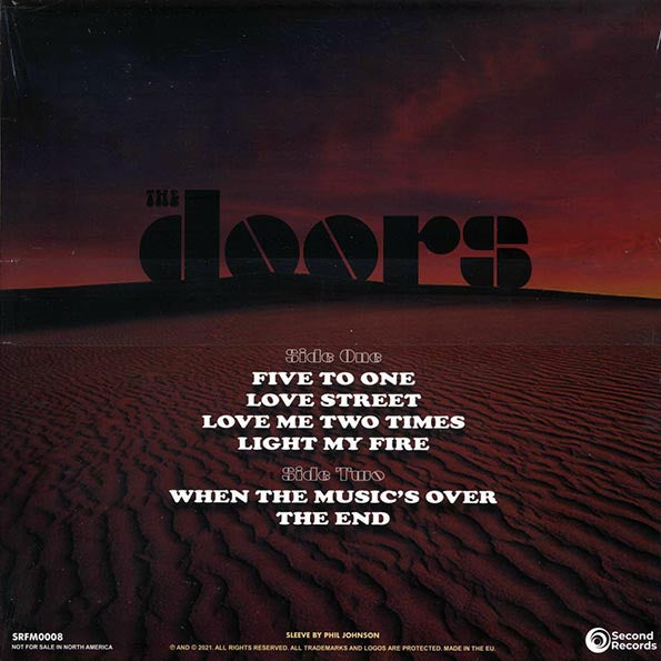 The Doors - When The Music's Over: Sverges Radio Broadcast Konserthuset Stockholm, 20th September 1968 (180g) (violet vinyl)