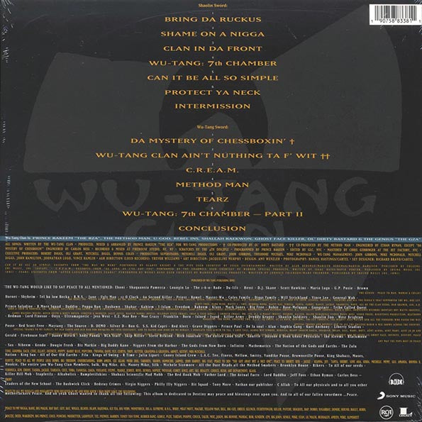 Wu-Tang Clan - Enter The Wu-Tang: 36 Chambers (ltd. ed.) (yellow vinyl)