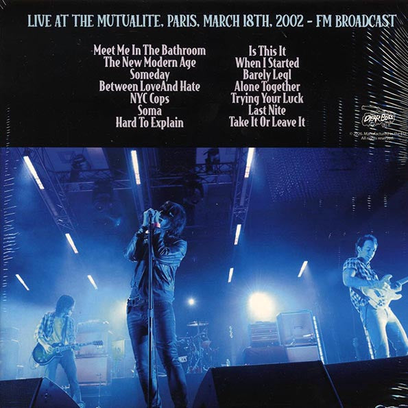 The Strokes - Paris La Ville Lumiere: Live At The Mutualite, Paris, March 18th 2002 (blue vinyl)