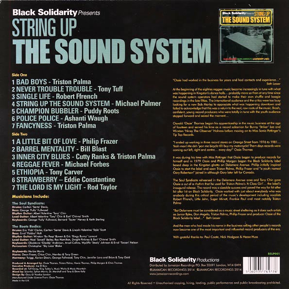 Rod Taylor, Triston Palmer, Ashanti Waugh, Etc. - String Up The Sound System (180g)