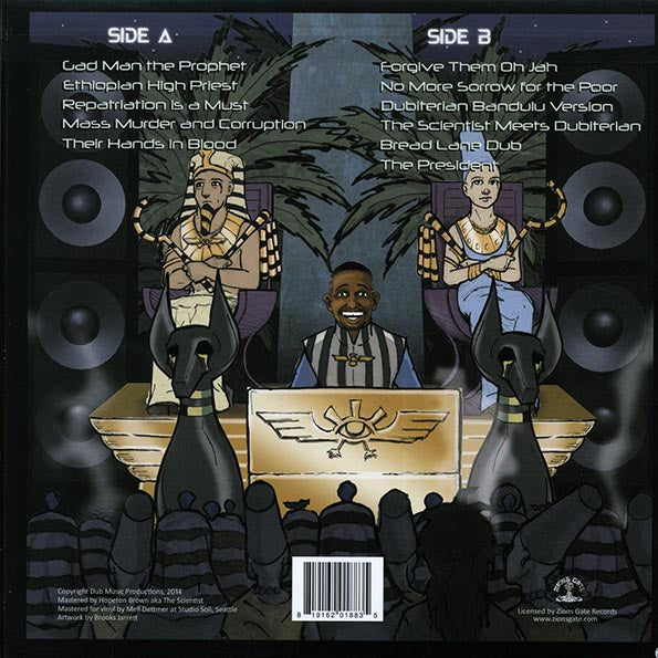 Scientist - High Priest Of Dub (+2 bonus tracks) (ltd. 300 copies made) (remastered) (colored vinyl)