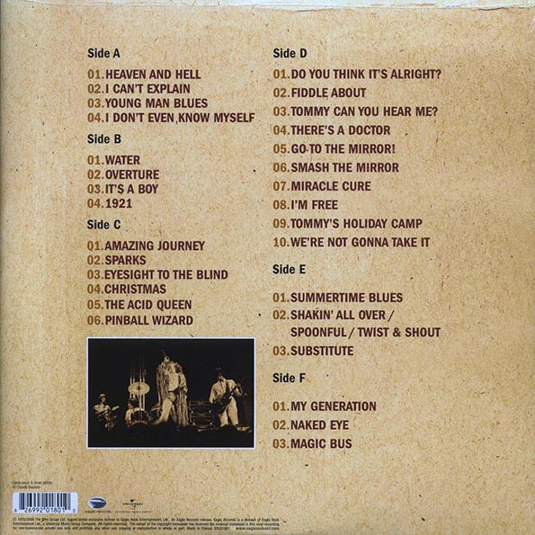 The Who - Live At The Isle Of Wight Festival 1970 (ltd. ed.) (3xLP) (remastered) (gold vinyl)