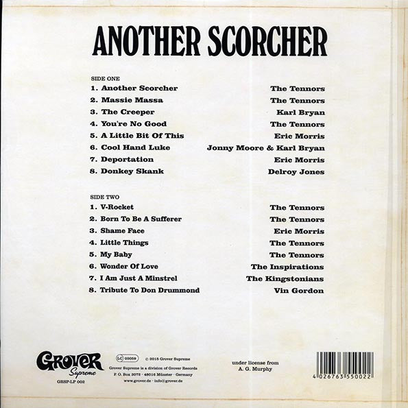 Tennors, The Inspirations, Eric Jones, Etc. - Another Scorcher (180g)