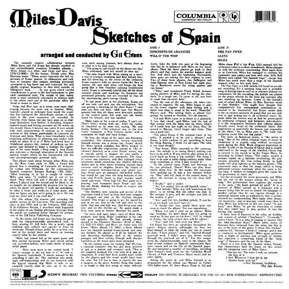 Miles Davis - Sketches Of Spain (180g)